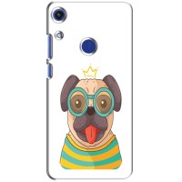 Бампер для Huawei Honor 8A с картинкой "Песики" – Собака Король