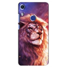 Чохол з картинкою ЛЕВ для Huawei Honor 8A (VPrint) (Красочний Лев)