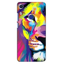 Чохол з картинкою ЛЕВ для Huawei Honor 8A (VPrint) (Яскравий Лев)