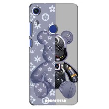 Крутые Чехлы Луи Виттон для Huawei Honor 8A (AlphaPrint) (Робот Мишка)