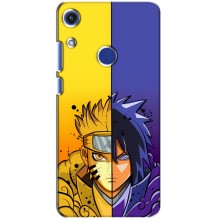 Купить Чехлы на телефон с принтом Anime для Хуавей Хонор 8А (Naruto Vs Sasuke)