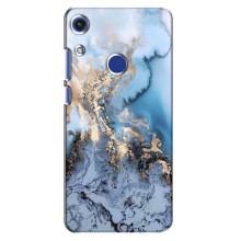 Мраморный чехол на Huawei Honor 8A (VPrint) (Нежный мрамор)