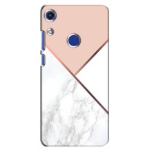 Мраморный чехол на Huawei Honor 8A (VPrint) (Тройной мрамор)