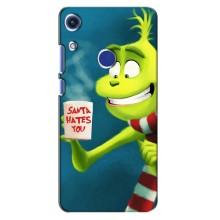 Різдвяні Чохли для Huawei Honor 8A (VPrint) (Зелений Грінч)