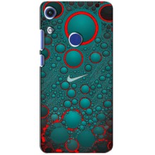 Силиконовый Чехол на Huawei Honor 8A с картинкой Nike (Найк зеленый)