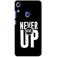 Силиконовый Чехол на Huawei Honor 8A с картинкой Nike – Never Give UP