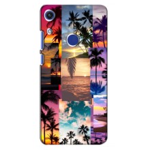 Силіконовий чохол з КАРТИНКАМИ літо для Huawei Honor 8A (AlphaPrint) (Літня відпустка)