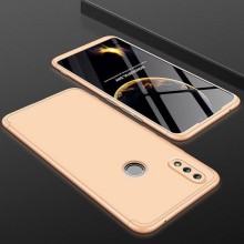 Чехол LikGus 360 для Huawei Honor 8X, пластиковая накладка – Золотой