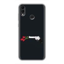 Чехлы (ART) Цветы на Huawei Honor 8X (VPrint) (Неожиданные цветы)