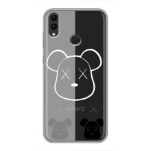 Чохли для Huawei Honor 8X - Bearbrick Louis Vuitton (PREMIUMPrint) (БеарБрік очі)