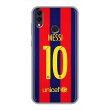 Чехлы Месси для Huawei Honor 8X (AlphaPrint) (Messi Barca 10)