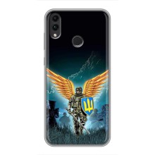 Чехлы с картинкой ЗСУ для Huawei Honor 8X (AlphaPrint) (Солдат ЗСУ)