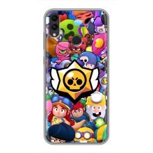 Чехол для Huawei Honor 8X Бравл Старс (VPrint) – Лого Brawl Stars