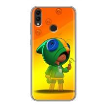 Чехол для Huawei Honor 8X Бравл Старс (VPrint) – Мальчик Леон