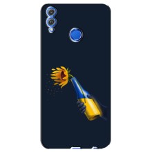 Чехол для Патриота Украины Huawei Honor 8X - (AlphaPrint) (Коктейль молотова)