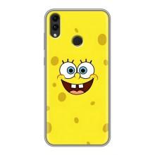 Чехол для Ребёнка на Хуавэй Хонор 8Х (VPrint) – Мордашка Спанч Боба
