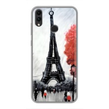 Чохол Ейфелева Вежа Huawei Honor 8X - (AlphaPrint) (Вежа в Парижі)