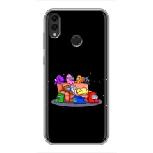 Чехол Амонг Ас для Huawei Honor 8X (AlphaPrint) (Амонг-ас)