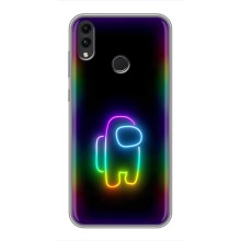 Чехол Амонг Ас для Huawei Honor 8X (AlphaPrint) (Яркий скин)