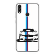 Чехол для Хуавэй Хонор 8Х - с принтом БМВ (AlphaPrint) – Машина БМВ