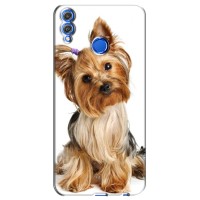Чехол (ТПУ) Милые собачки для Huawei Honor 8X (Собака Терьер)
