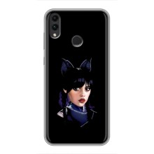 Чохли Венсдей на Huawei Honor 8X Уенсдей (AlphaPrint) – серйозна Венздей