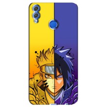 Купить Чехлы на телефон с принтом Anime для Хуавей Хонор 8Х – Naruto Vs Sasuke
