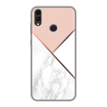 Мраморний чехол на Huawei Honor 8X (VPrint) (Тройний мрамор)