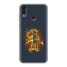 Naruto Anime Чехлы для Хуавэй Хонор 8Х (AlphaPrint) – золотой Наруто