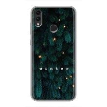 Новогодние, Праздничные Чехлы для Huawei Honor 8X - 2024 год (Winter)