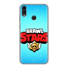 Силиконовый Чехол на Huawei Honor 8X с картинкой Brawl Stars (Бравл Старс)