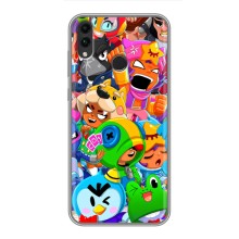 Силиконовый Чехол на Huawei Honor 8X с картинкой Brawl Stars (Brawl-Stars)