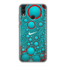 Силиконовый Чехол на Huawei Honor 8X с картинкой Nike (Найк зеленый)