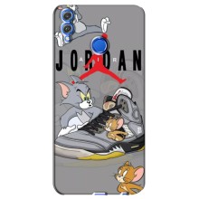 Силиконовый Чехол Nike Air Jordan на Хуавей Хонор 8Х – Air Jordan