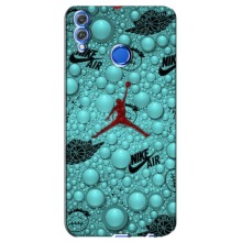 Силиконовый Чехол Nike Air Jordan на Хуавей Хонор 8Х – Джордан Найк