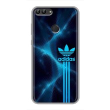 Чехлы Адидас для Huawei Honor 9 Lite (AlphaPrint) (Синий Адидас)