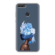 Чехлы (ART) Цветы на Huawei Honor 9 Lite (VPrint) (Цветы на голове)