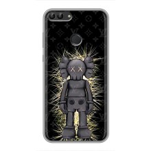 Чехлы для Huawei Honor 9 Lite - Bearbrick Louis Vuitton (PREMIUMPrint) (Bearbrick LV)