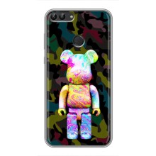 Чехлы для Huawei Honor 9 Lite - Bearbrick Louis Vuitton (PREMIUMPrint) (Яркий Bearbrick)