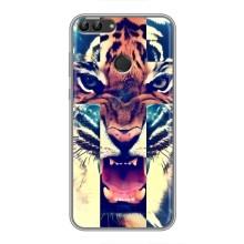 Чехлы с изображением разных животных для Huawei Honor 9 Lite (Яркий Тигр)