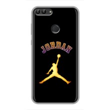 Чехлы для Huawei Honor 9 Lite - с картинкой JORDAN (AlphaPrint) (Jordan Gold)