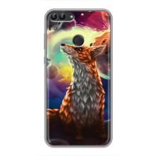 Чехлы с картинкой Лисички для Huawei Honor 9 Lite (VPrint) (Лисица в космосе)