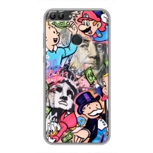 Чехлы с крутыми принтами для Huawei Honor 9 Lite - (PREMIUMPrint) (Monopoly man)
