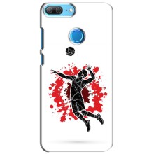 Чехлы с принтом Спортивная тематика для Huawei Honor 9 Lite – Волейболист