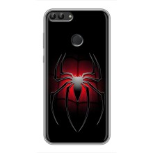 Чехол с человеком пауком для Huawei Honor 9 Lite - (AlphaPrint) (Паук марвел)