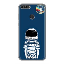 Чехол NASA для Huawei Honor 9 Lite (AlphaPrint) (Мальчик в шлеме)