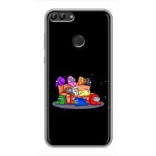 Чехол Амонг Ас для Huawei Honor 9 Lite (AlphaPrint) (Амонг-ас)
