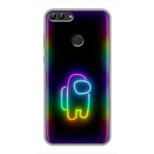 Чехол Амонг Ас для Huawei Honor 9 Lite (AlphaPrint) (Яркий скин)