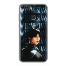 Чехлы Венсдей на Huawei Honor 9 Lite Уэнсдей (AlphaPrint) (Уэнздей кошка)