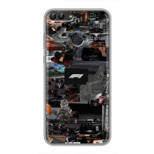 Чехол Формула1 на Huawei Honor 9 Lite – Коллаж Ф1